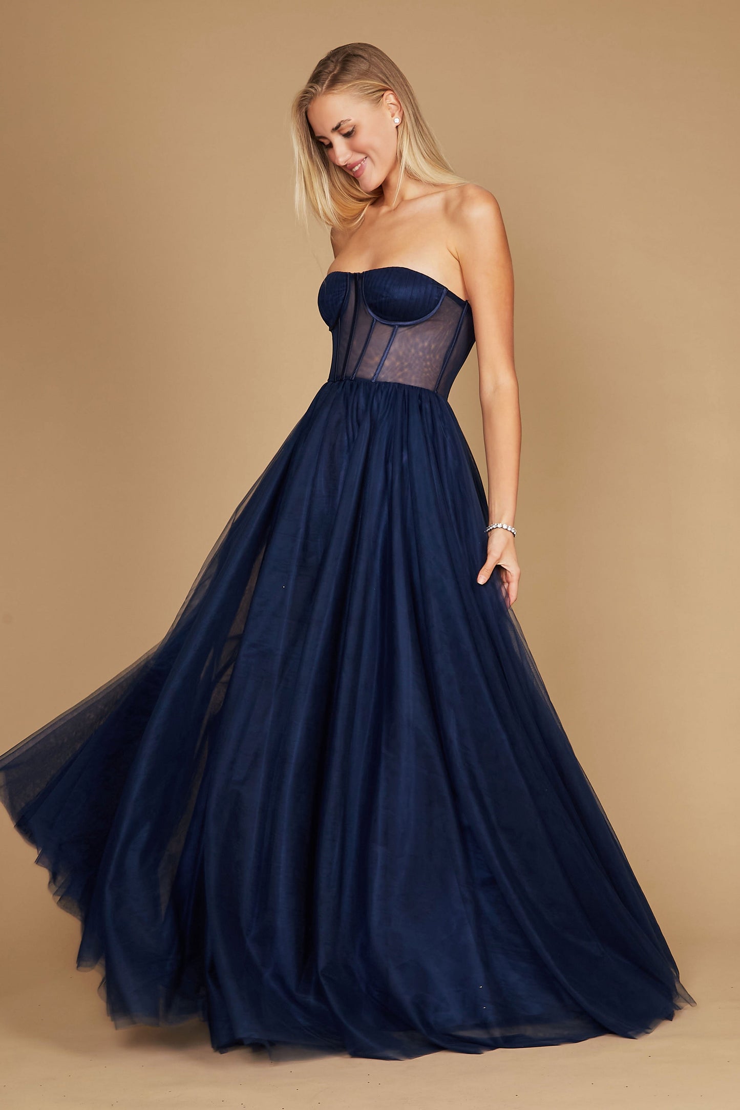Corset Prom Party Dress Formal Ball Gown