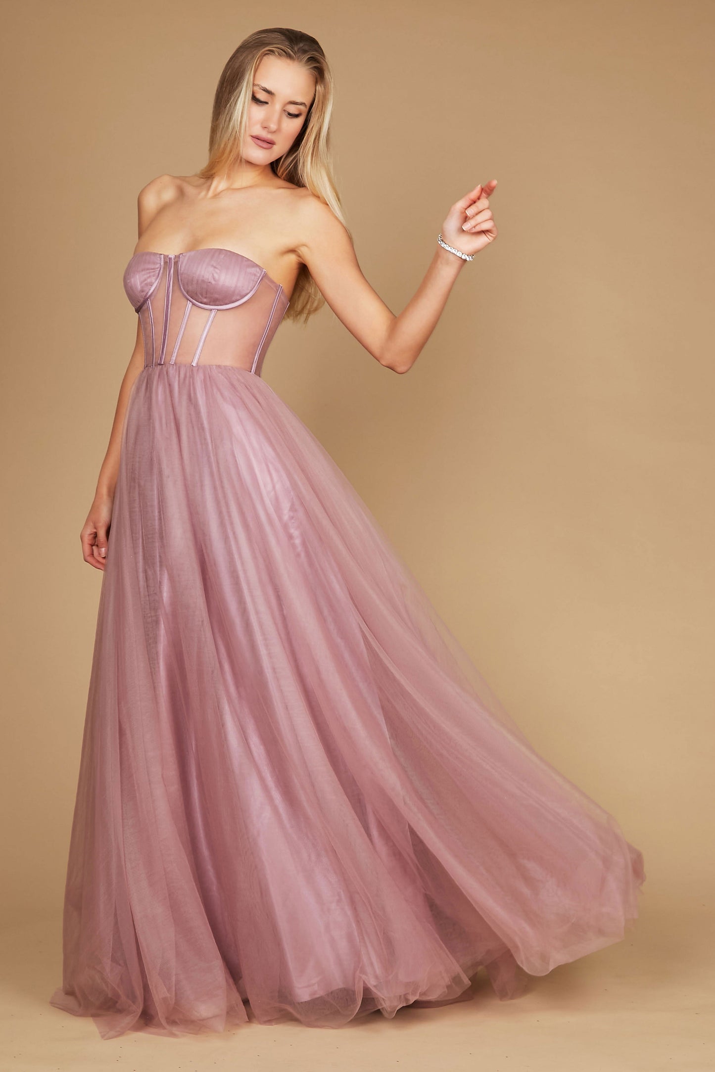 Corset Prom Party Dress Formal Ball Gown