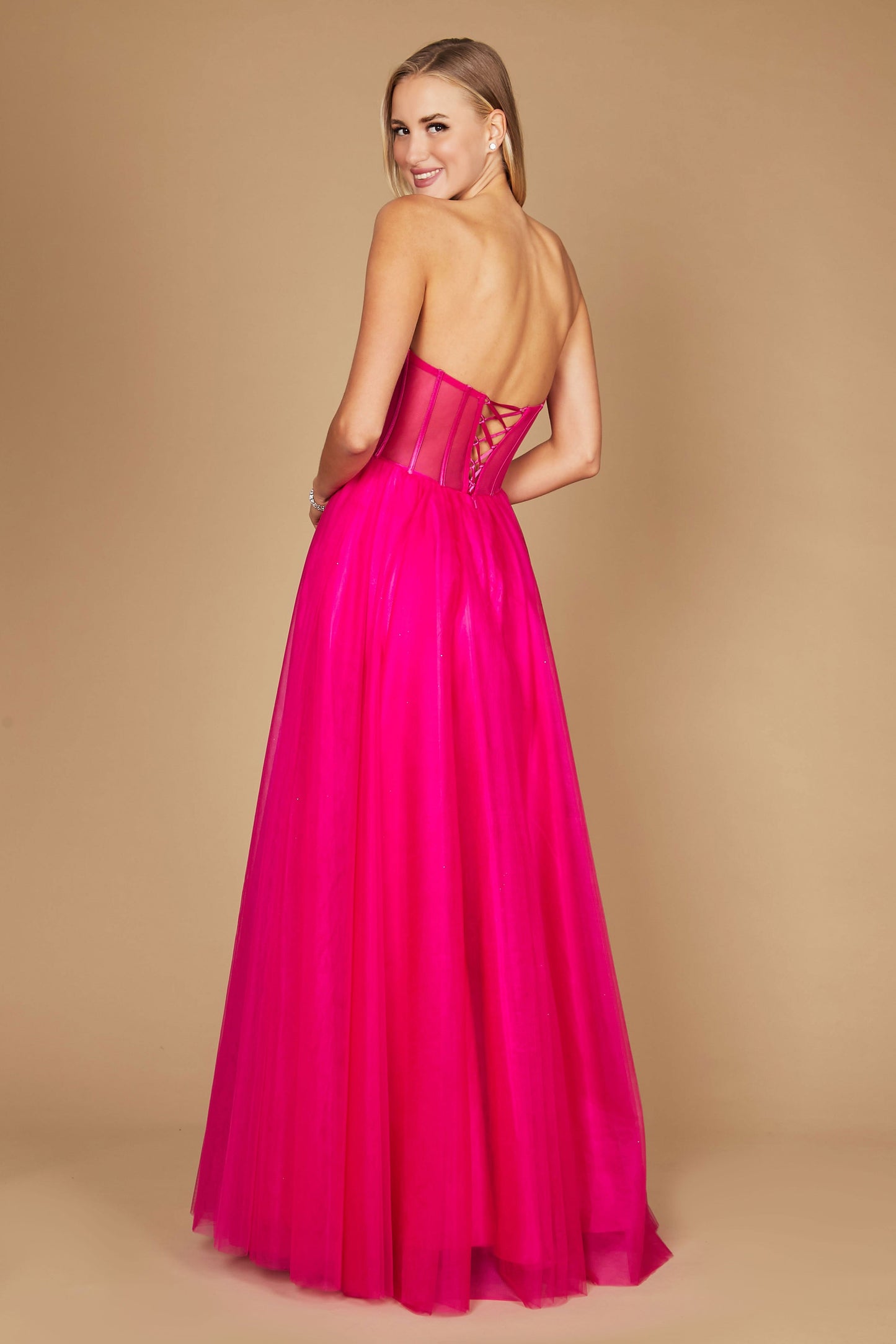 Corset Prom Party Dress Formal Ball Gown