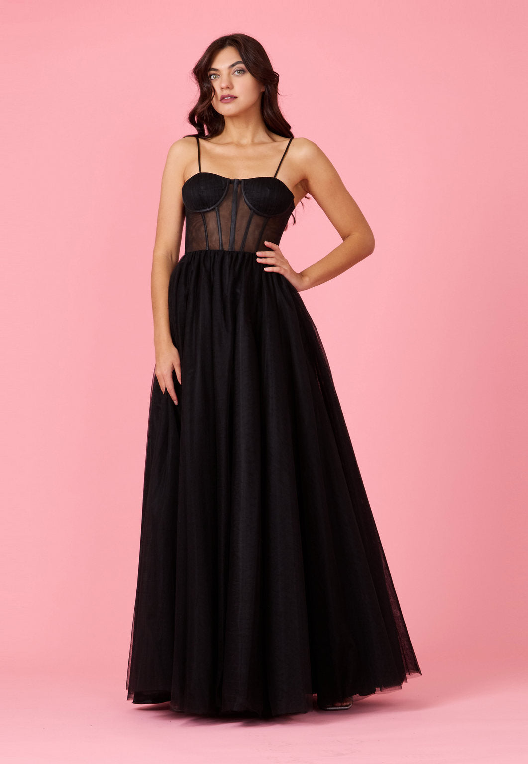 Corset Prom Party Dress Formal Ball Gown