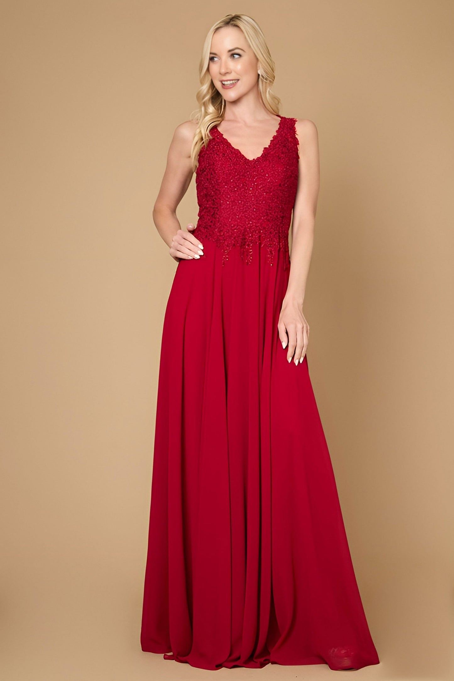 Long Formal Dress Plus Size Evening Gown