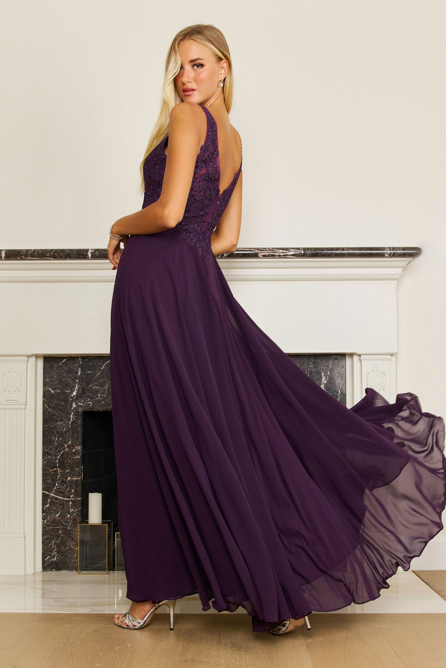 Long Formal Dress Plus Size Evening Gown