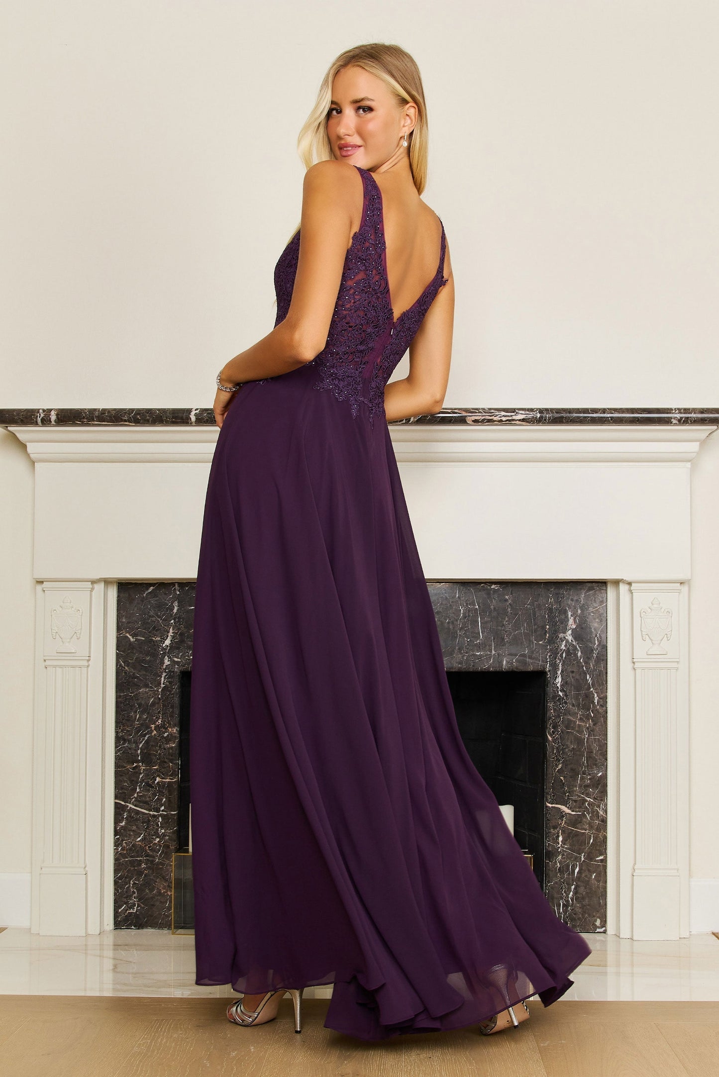 Long Formal Dress Plus Size Evening Gown
