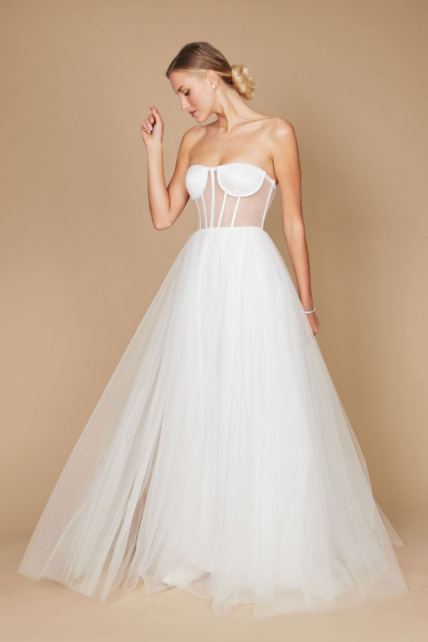 Corset Prom Party Dress Formal Ball Gown