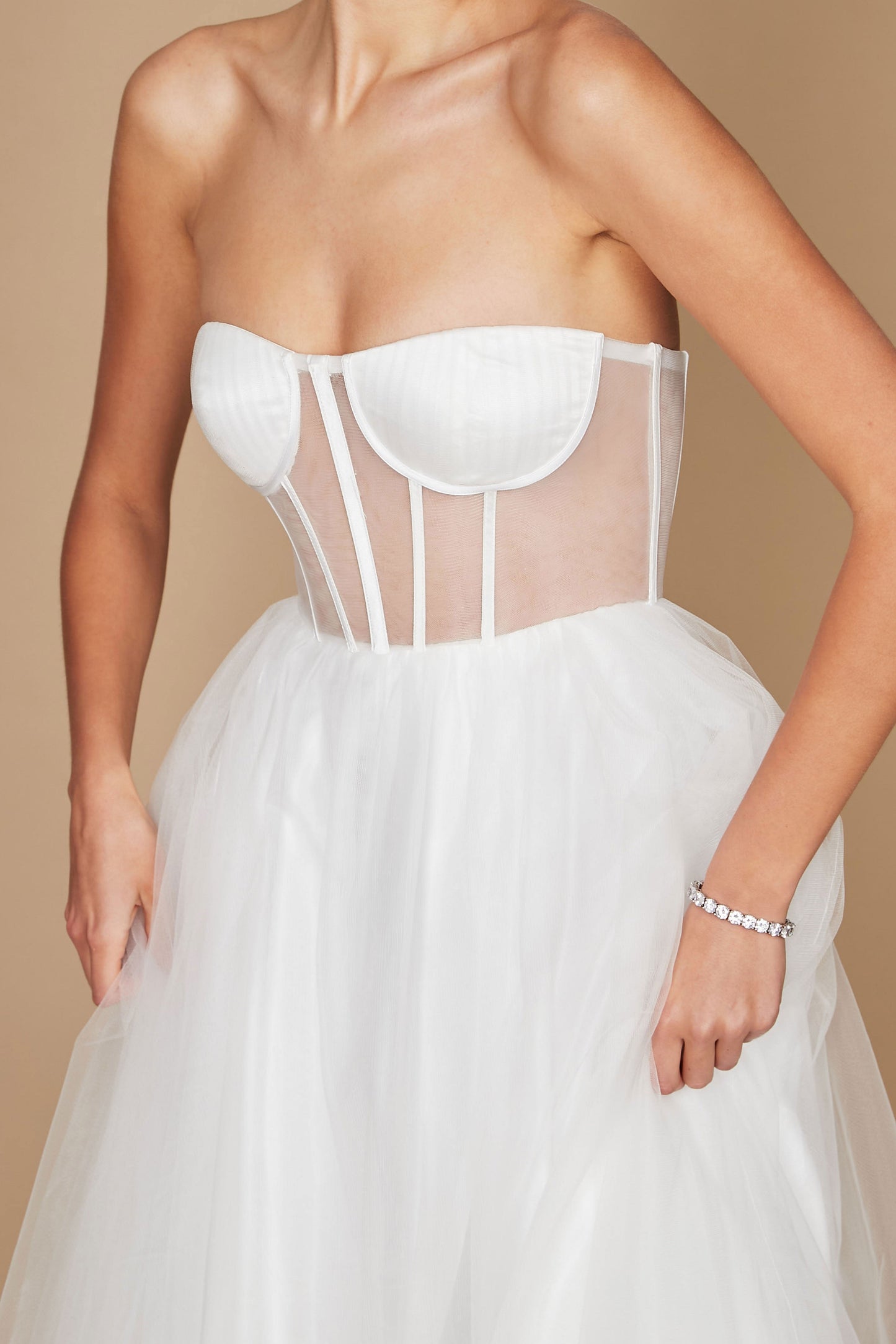 Corset Prom Party Dress Formal Ball Gown