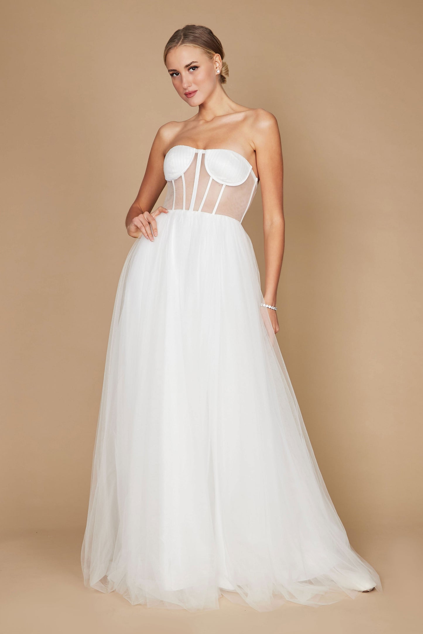 Corset Prom Party Dress Formal Ball Gown