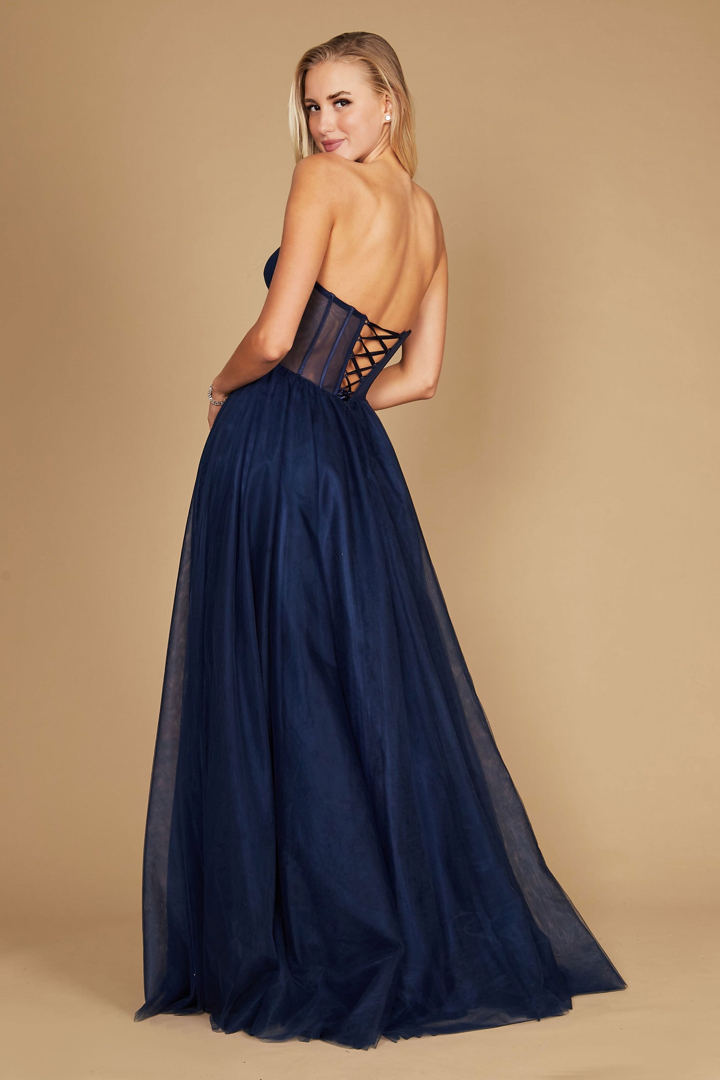 Corset Prom Party Dress Formal Ball Gown