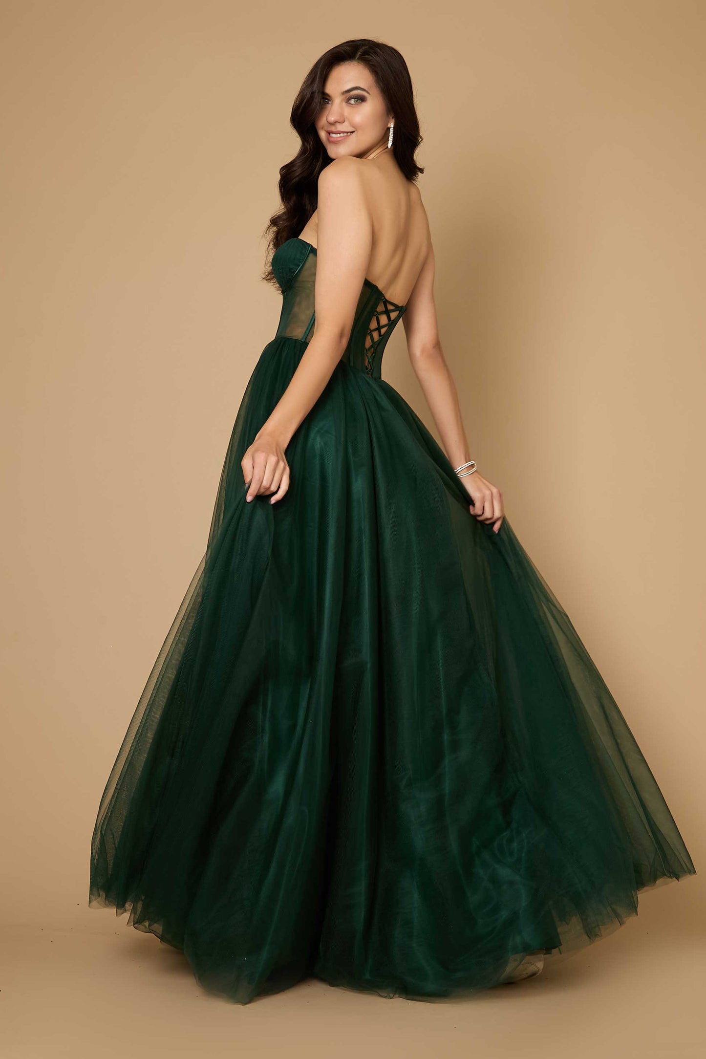 Corset Prom Party Dress Formal Ball Gown